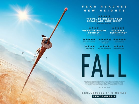 《坠落.Fall》（2022年）1080P英文中字版，北美票房周冠军。610米电视塔遇险自救，极度惊险刺激，恐高与心脏病谨慎观看！4.9G